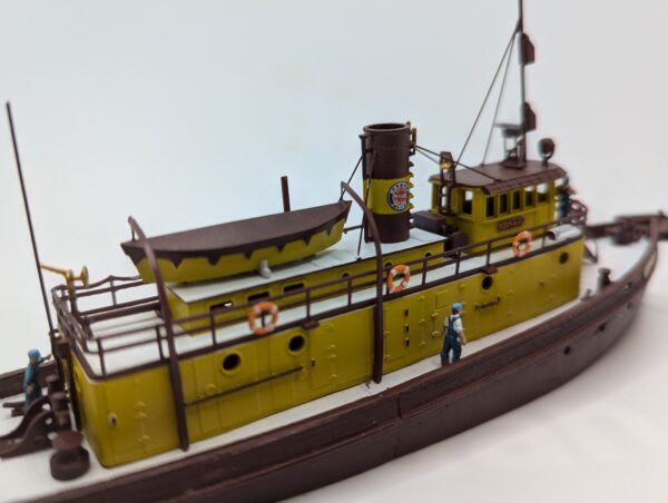 Edna G Tug Boat (Present Version) Completed and ready for display