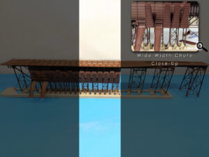 Steel Ore Dock - Left Side - Expansion Kit - Wide Chute