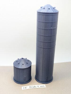 Wide Corr 24ft dia. Grain Bin