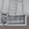 Grain Bin Caged Access Stairs