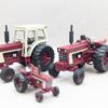HO Scale Red 66 Series Tractors All rops Versions