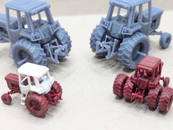 HO Scale Red 86 Series Tractors all Versions