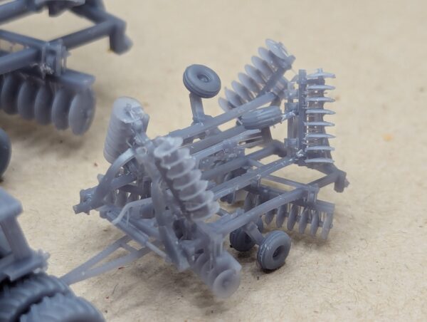 N Scale Green 235 disk 22ft Transport Mode