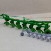 N Scale Green 2450 plow, 6 bottom