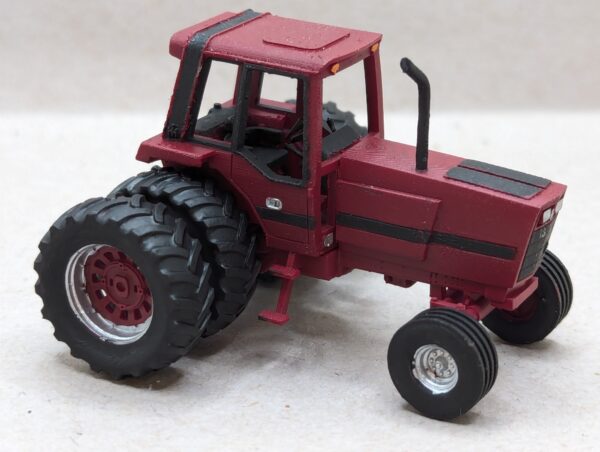 HO Scale Red 88 Tractors Wide Front with Duals