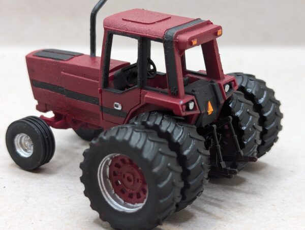 HO Scale Red 88 Tractors Wide Front with Duals