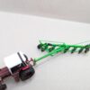 HO Scale Green 2450 plow, 6 bottom