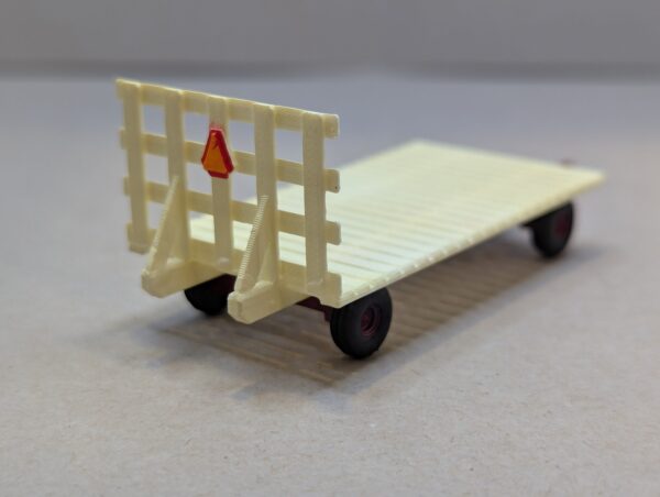 HO Scale 8'-6" wide x 16 ft Long Hay Wagon