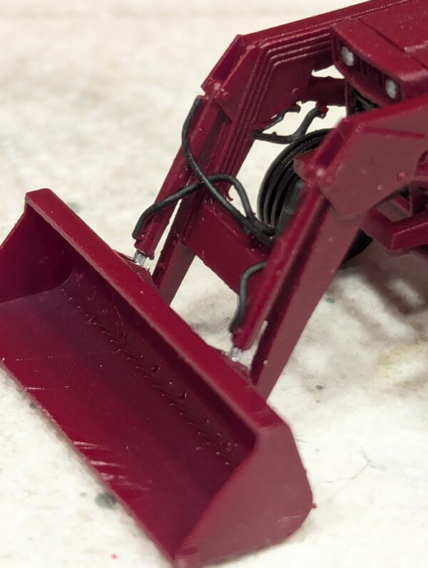 HO 2350 mount-o-matic Loader in down position