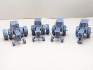 HO Scale Red 66 Series Tractors All Cab Versions