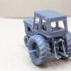 HO Scale Red 66 Tractor With Cab Narrow Front