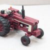 HO Scale Red 66 Tractor With Rops Wide Front
