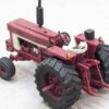 HO Scale Red 66 Tractor With Rops Wide Front