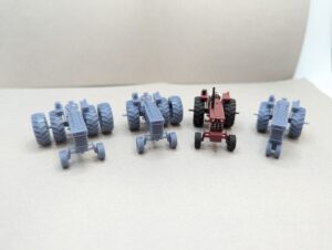 HO Scale Red 66 Series Tractors All rops Versions
