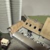 HO Covered Feed Bunk with Auger