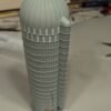 HO-scale-Modern Stave 16'x50' Stand Alone Silo